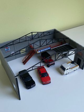 Diorama escala 1/64 Taller Mecánico