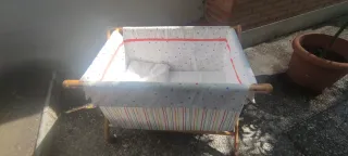 Moisés para bebé con textiles