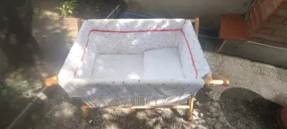 Moisés para bebé con textiles