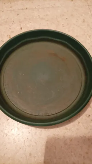 Lote 5 macetas medianas de plástico