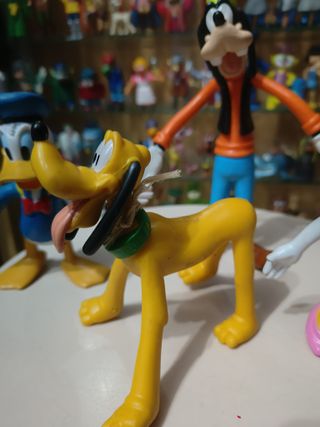 LOTE 4 FIGURAS GOMA PVC AÑOS 90 FLEXIS DISNEY