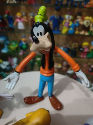 LOTE 4 FIGURAS GOMA PVC AÑOS 90 FLEXIS DISNEY