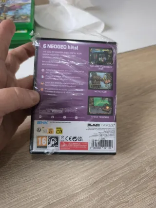 Evercade NeoGeo Arcade 1 - Cartucho de Juegos