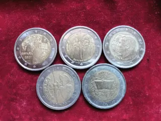 Monedas 2 Euros España Conmemorativas