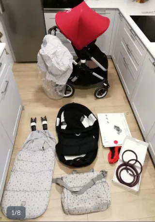 Carrito Bugaboo Fox con accesorios