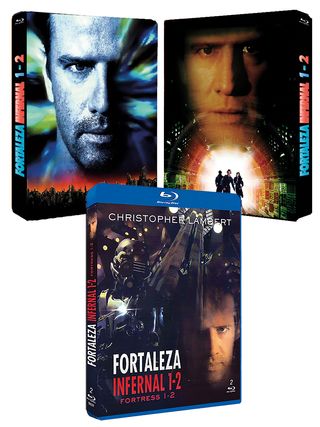 N0426 Fortaleza Infernal  1 + 2 Steelbook + (2BDs)