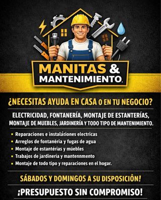 MANITAS & MANTENIMIENTO A DOMICILIO