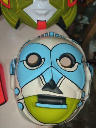 Lote caretas transformers bootleg vintage años 80