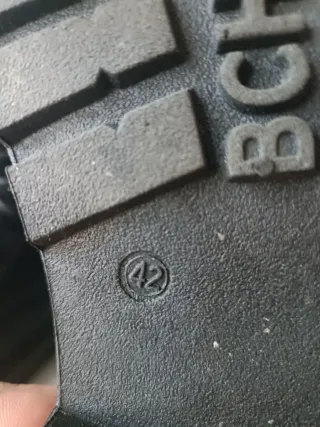 Botas de hombre negras