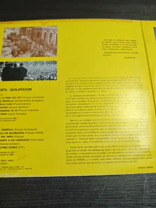 Vinilo de Quilapayun - Basta