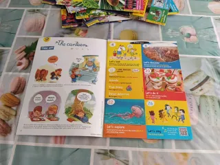 Lote de 11 números de I Love English Junior