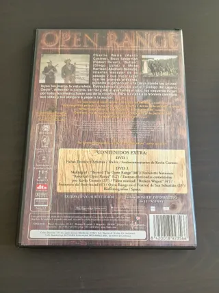 Open Range DVD Western Español
