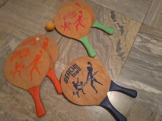 Racchette da spiaggia BEACH BALL (6) + palle e botte.