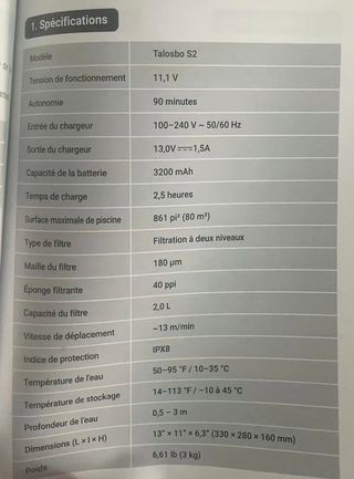 SIN ABRIR Robot Piscina S2 Doble Motor y Filtro 2L