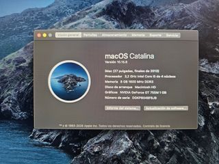 Imac 27" (Finales 2013) Apple Plata