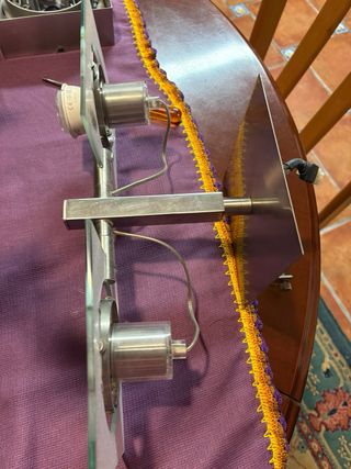 Lámpara de techo moderna metal y cristal