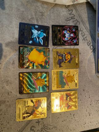 Colección Cartas Pokémon Doradas V y VMAX