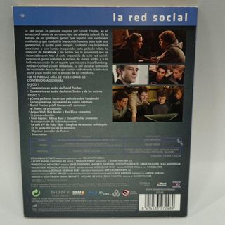 La Red Social - Funda Carton Edicion Coleccionista