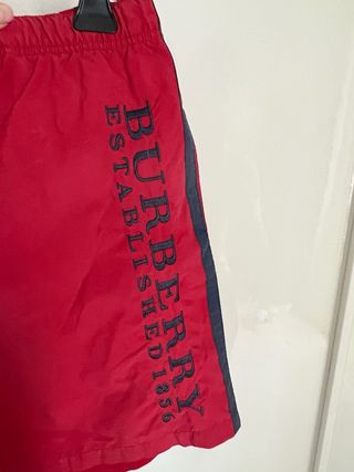 Costume mare Burberry rosso misura L
