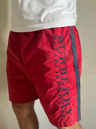 Costume mare Burberry rosso misura L