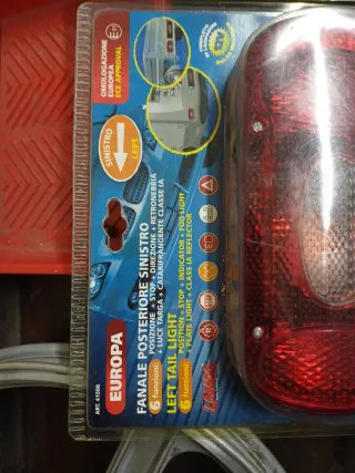 2 Fanali Posteriori Europa 6 Funzioni per camper