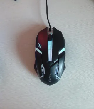 Pack Gaming T-WOLF Teclado y Ratón LED