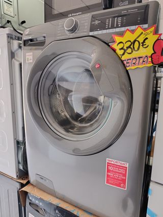 Lavadora Hoover Inox