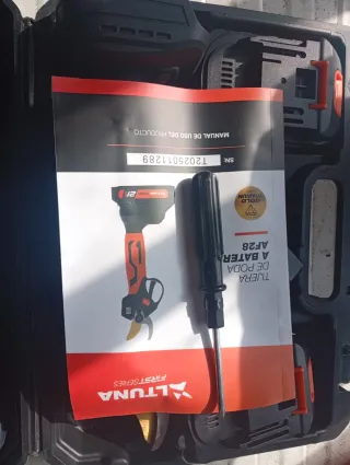 Tijeras de podar inalámbricas Altuna AF28