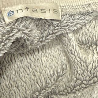 Talla L - Pijama Lunares Gris tacto peluche.