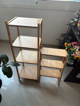 Estantería Escalera Bambú Ikea