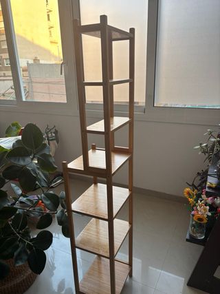 Estantería Escalera Bambú Ikea