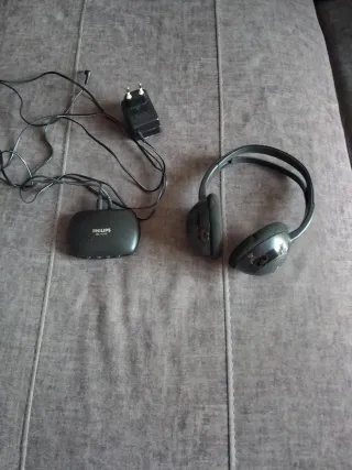 Auriculares Philips Inalambricos Negros