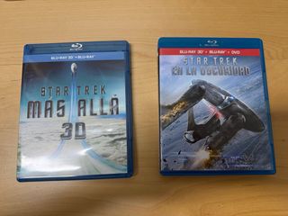 Pack 2 Pelis Reboot Star Trek Blu-ray 3D