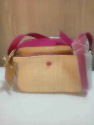 Borsetta Carpisa Beige e Rosa