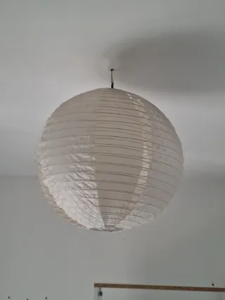 Lámpara de techo colgante de papel