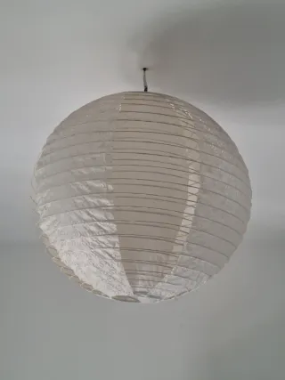 Lámpara de techo colgante de papel