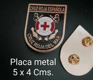 Lote 5 insignias Cruz Roja Socorrista