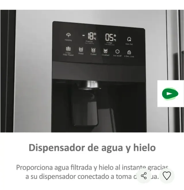 Frigorífico Americano Haier HSR5918DIMP