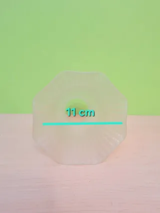 Lote 3 tulipas cristal