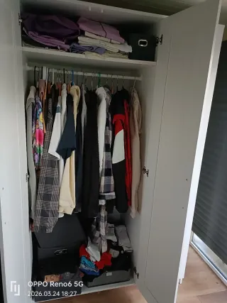 Armario 3 puertas con espejo