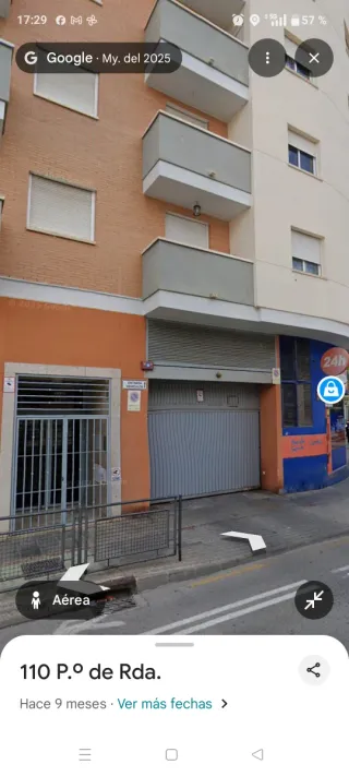 Alquiler plaza de garaje