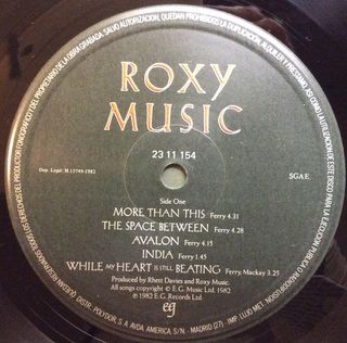 Roxy Music - Avalon