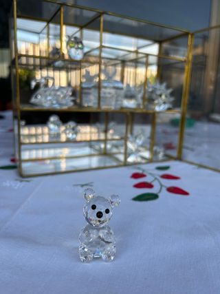 Lote 9 figure in cristallo Swarovski