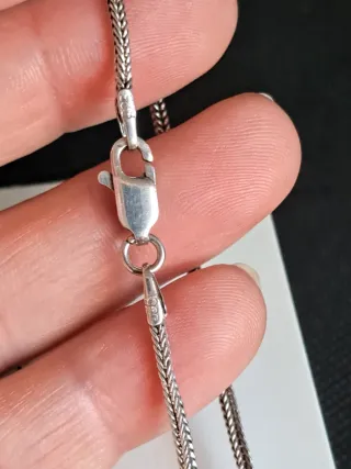 Cadena y Colgante Plata Ley 925 Vintage