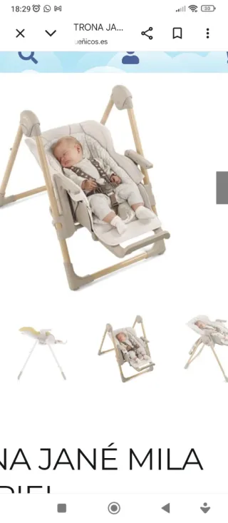 Trona evolutiva Jane Mila polipiel