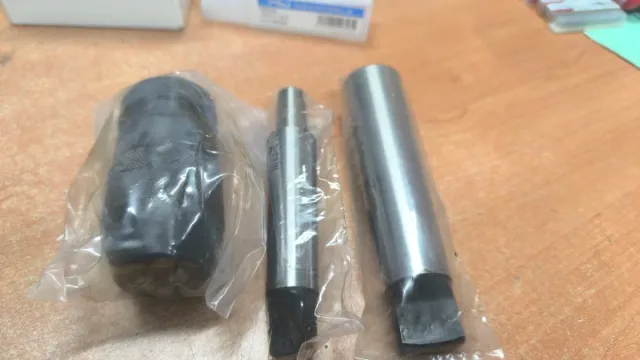 Portabrocas, espiga y casquillo reductor