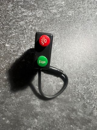 Botón Manillar Moto/Bici Faro y Bocina