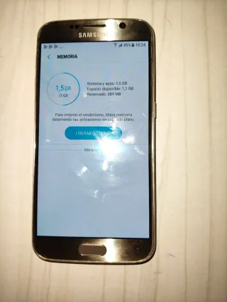 Samsung Galaxy S6 Plateado