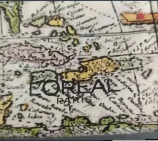 Estuche L'Oréal Mapa del Mundo