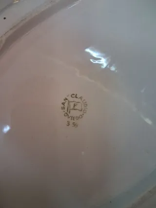 Vajilla Antigua San Claudio